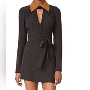  Alexander McQueen Collar Dress size 34 xs